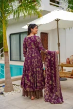 Mishka Cotton Suit Set With Screen Printed - Image 3