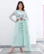 Georgette Embroidery Suit Set Code-310