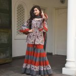 Cotton Gharara Set Code-145