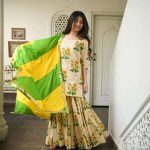 Cotton Gharara Set Code-132 - Image 2