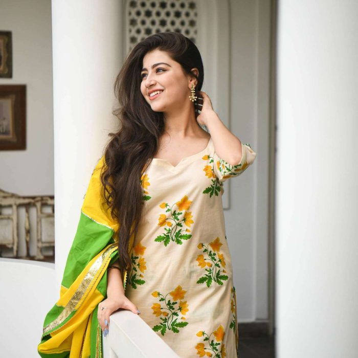 Cotton Gharara Set Code-132 - Image 4