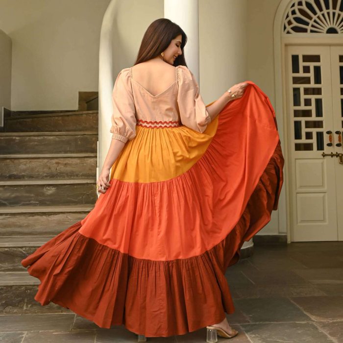 Multi Color Cotton One Piece Code-389 - Image 2